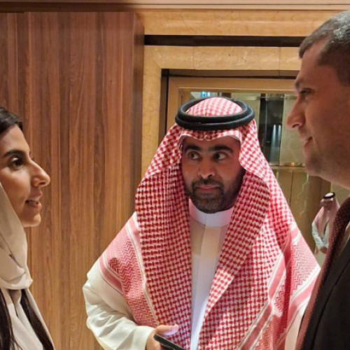 Ministrul Economiei a discutat cu prințesa Sara Al Saud despre extinderea relațiilor economice