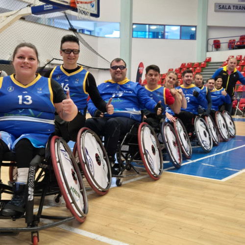 CSM Corona Brașov domină etapa I a campionatului național de baschet în fotoliu rulant