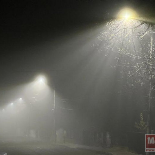 Cod galben de ceață puternică emis pentru județul Botoșani