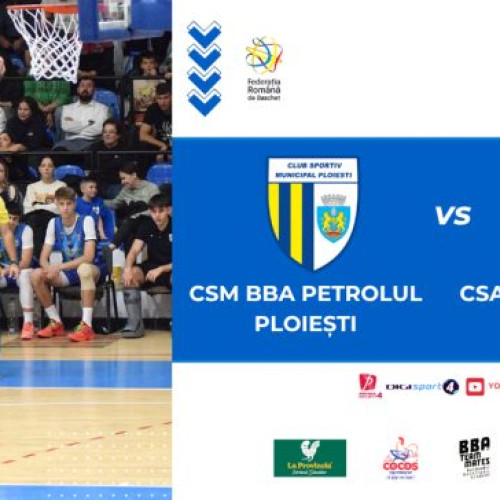 CSM BBA Petrolul Ploieşti şi CSA Steaua Sharks se reîntâlnesc în Liga Naţională de baschet