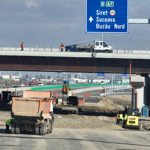 Secțiuni din Autostrada A7 ar putea fi deschise traficului în 2023