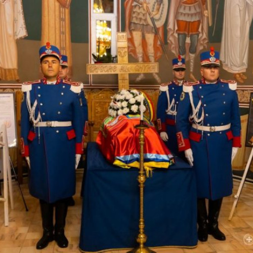 Rămășițele domnitorului Grigore Alexandru Ghyka aduse la Focșani pentru omagii
