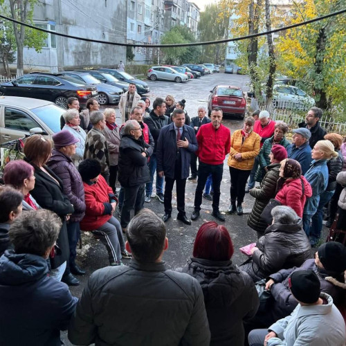 Corneliu Ștefan și Alexandru Iorga au discutat cu găeștenii despre problemele comunității