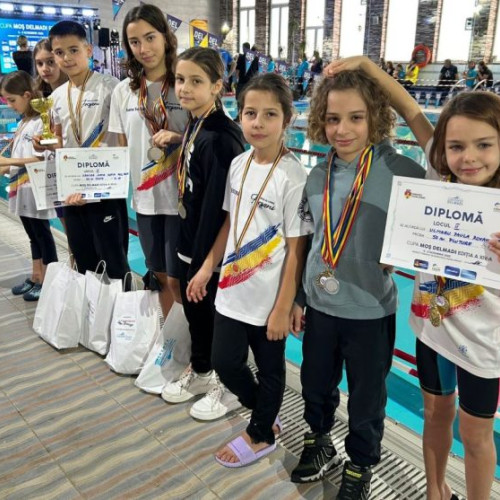 Sportivii vrânceni au obținut rezultate remarcabile la două competiții de natație
