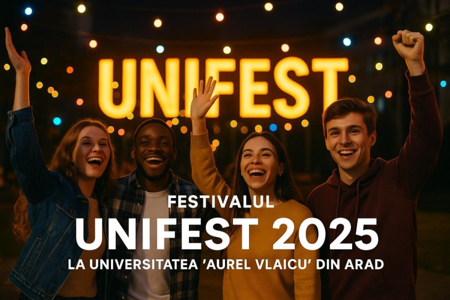 Festivalul UNIFEST 2025 a început la Universitatea „Aurel Vlaicu” din Arad