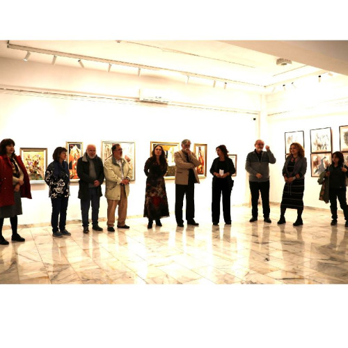 Expoziție dedicată lui Gabriel Stratulat și artiștilor invitați, la Constanța