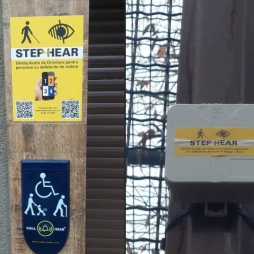 Grădina Zoologică București lansează sistemul accesibil STEP HEAR pentru nevăzători