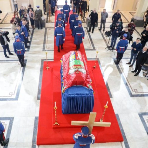 Vrâncenii omagiază rămășițele domnitorului Grigore Alexandru Ghica la Muzeul Vrancei