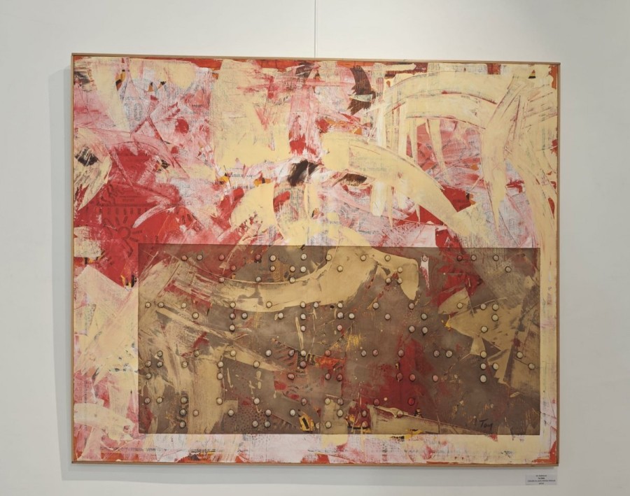 Tar Béla își încheie expoziția „Entropii Controlate” la Arad