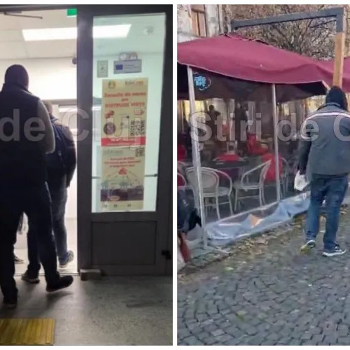 Bătrân agresat violent în Piața Unirii din Cluj-Napoca, agresor arestat preventiv