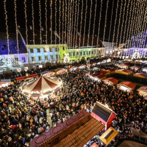 Târgul de Crăciun din Sibiu începe pe 14 noiembrie cu un concert de colinde