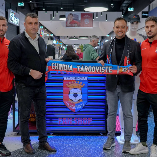 Chindia Târgoviște a deschis un nou Fan Shop în Dâmbovița Mall