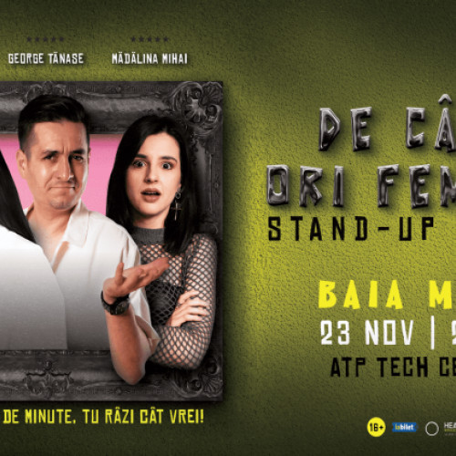 Trio-ul de comedieni aduce un show de stand-up la Baia Mare pe 23 noiembrie
