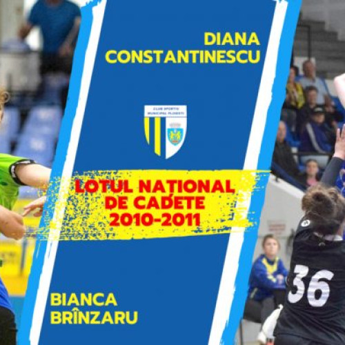 Două handbaliste de la CSM Ploiești convocate la lotul național de cadete
