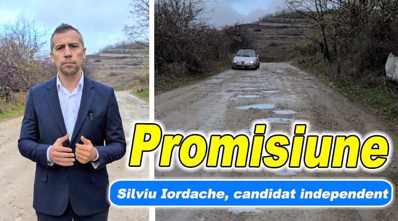 Silviu Iordache promite asfaltarea tuturor drumurilor județene neasfaltate din Buzău
