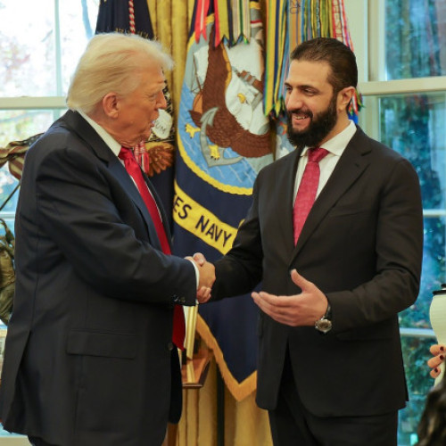 Donald Trump promite sprijin pentru succesul Siriei după discuţii cu liderul Ahmed al-Sharaa