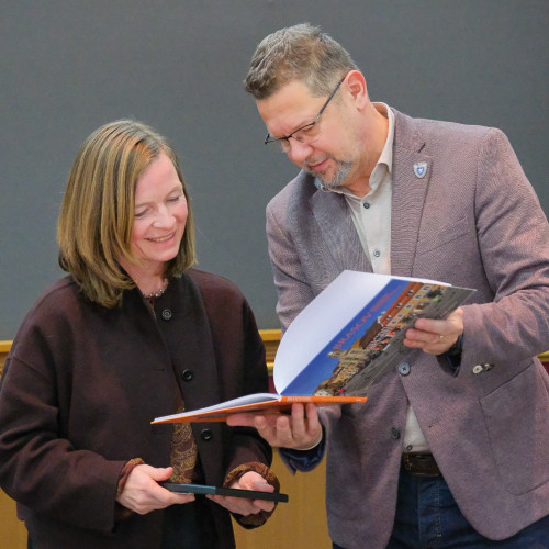 Consulul Germaniei la Sibiu a efectuat prima vizită oficială la Brașov