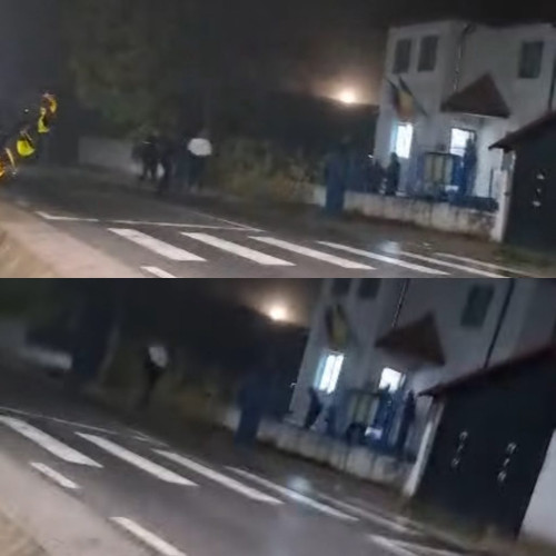 Atac violent la postul de poliție Oprișor din Mehedinți, doi reținuți