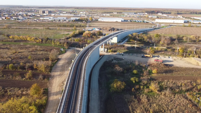 Pasajul rutier din Brănești, inaugurat anticipat pentru fluidizarea traficului