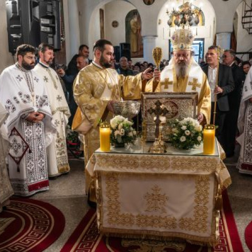 Moaștele Sfântului Dimitrie au fost așezate în biserica Parohiei Afumați II după ample lucrări de restaurare