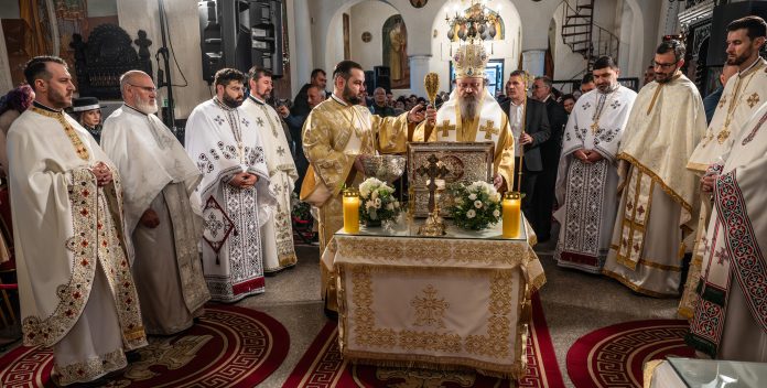 Moaștele Sfântului Dimitrie au fost așezate în biserica Parohiei Afumați II după ample lucrări de restaurare