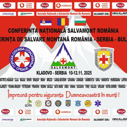 Echipajul Salvamont Dâmbovița participă la reuniunea internațională de salvare montană din Serbia