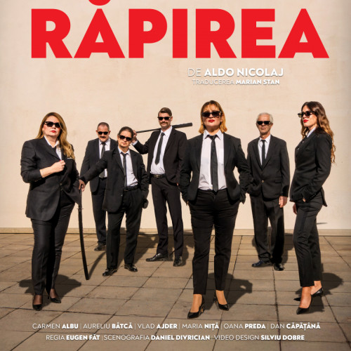 Teatrul „Fani Tardini” Galați prezintă comedia „Răpirea” în weekend