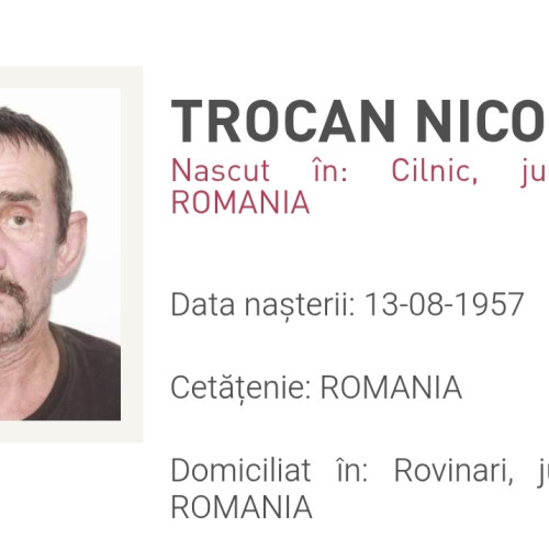 Un bărbat din Gorj dispărut după ce a plecat voluntar de acasă