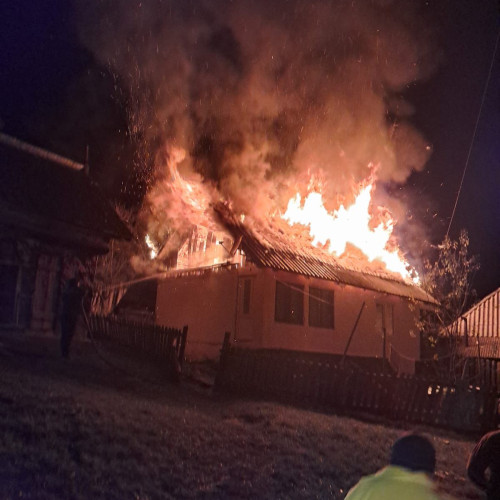 Tânăr din Borca arestat pentru incendierea casei bunicii sale