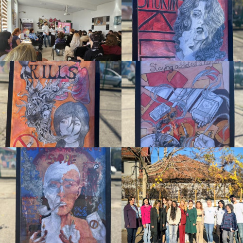 Elevii de la liceul Constantin Brăiloiu din Târgu Jiu promovează un stil de viață sănătos