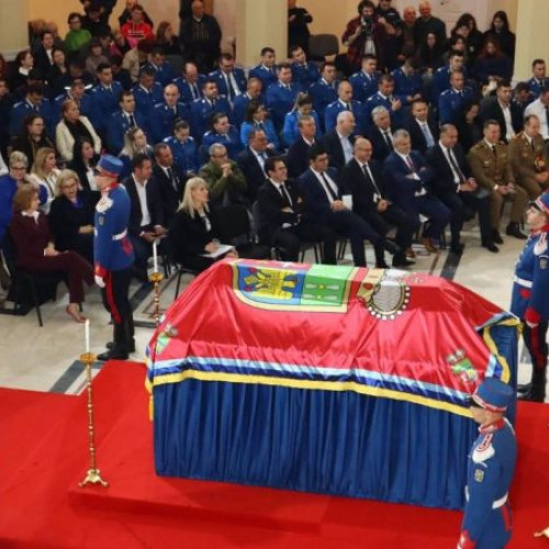 Focșănenii au adus un omagiu lui Grigore Alexandru Ghyka, întemeietorul Jandarmeriei Române