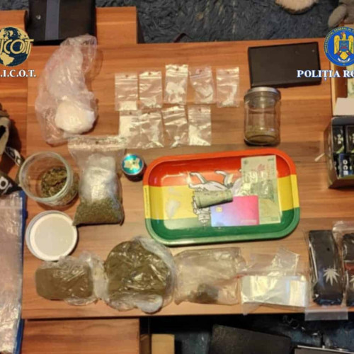 Percheziții în Sebeș și Sibiu pentru destructurarea unui grup de trafic de droguri