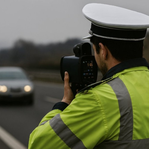Femeie prinsă cu viteză de 145 km/h pe autostrada Deva–Nădlac