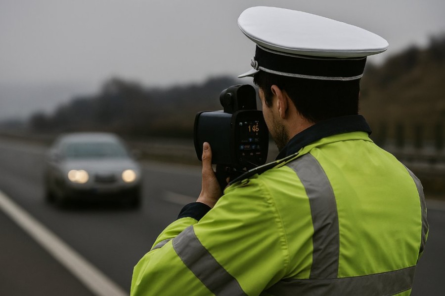 Femeie prinsă cu viteză de 145 km/h pe autostrada Deva–Nădlac