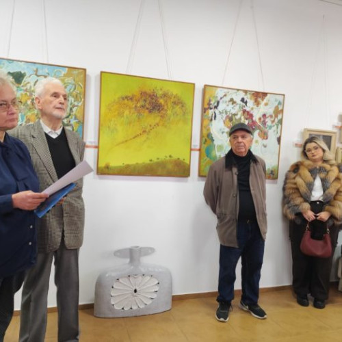 Expoziție și lansare de carte dedicate artiștilor botoșăneni la Galeriile „Ștefan Luchian”