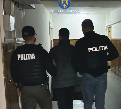 Un bărbat urmărit internațional capturat în Codlea, Brașov