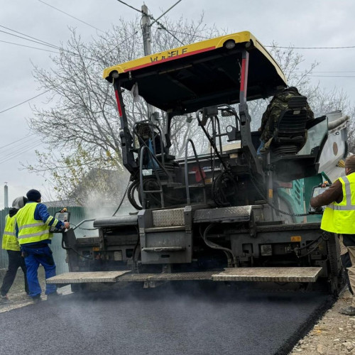 Primăria Mihai Eminescu modernizează patru străzi din Cătămărăşti Deal