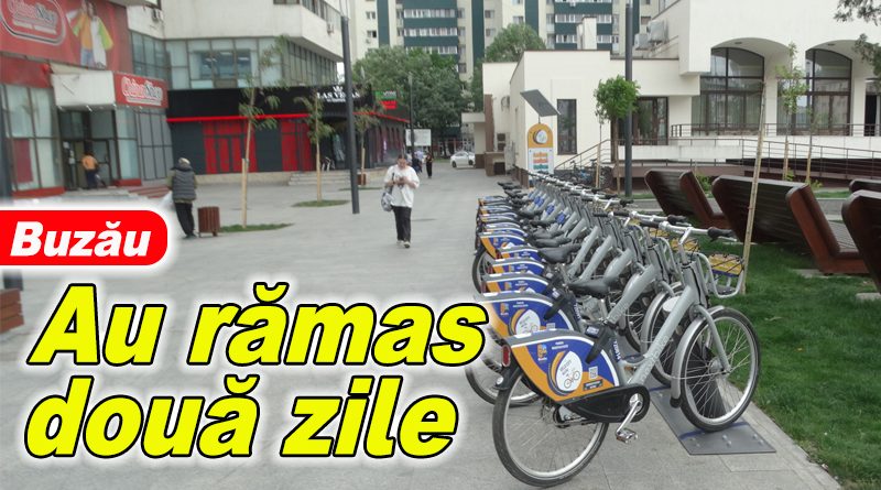 Bicicletele municipale din Buzău vor fi retrase pentru pauza de iarnă