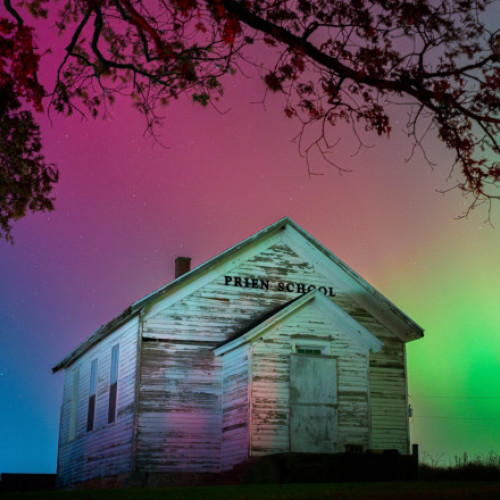 Furtună geomagnetică puternică a adus aurora boreală vizibilă în mai multe state din SUA