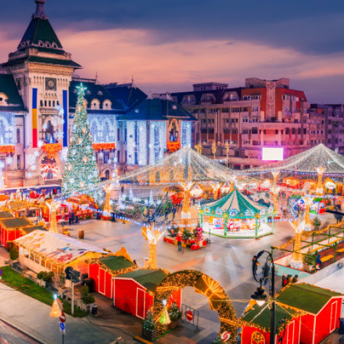 Târgul de Crăciun din Craiova aduce magia „Spărgătorului de nuci” în centrul orașului