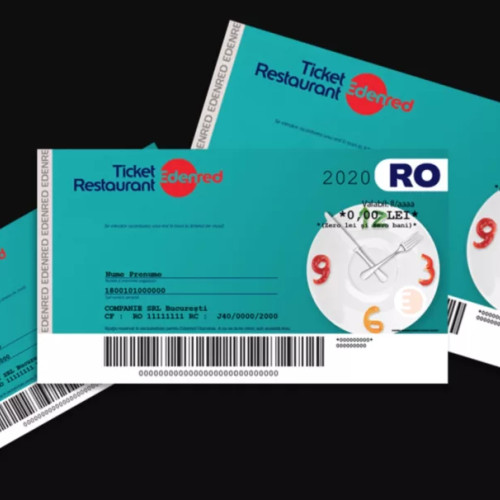 Tichetul de masă are o valoare maximă de 45 de lei, conform unui nou proiect de lege