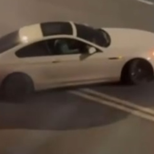 Șofer din Cluj surprins făcând drifturi periculoase pe stradă la miezul nopții