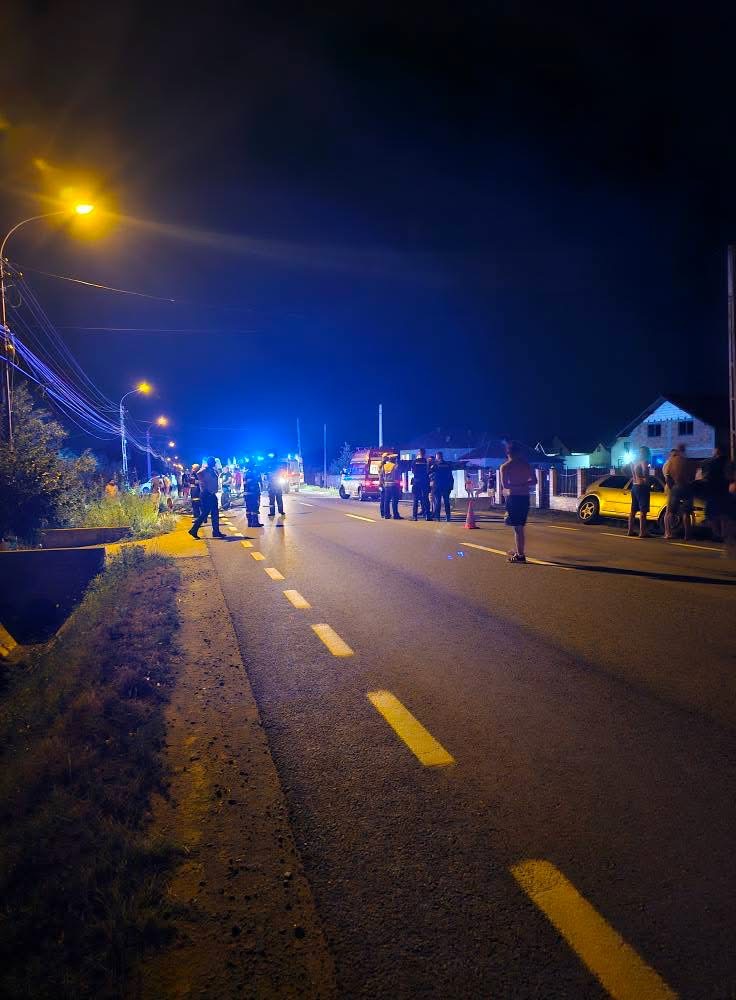 Un șofer din Bumbești Jiu, prins beat la volan după un accident rutier fără victime