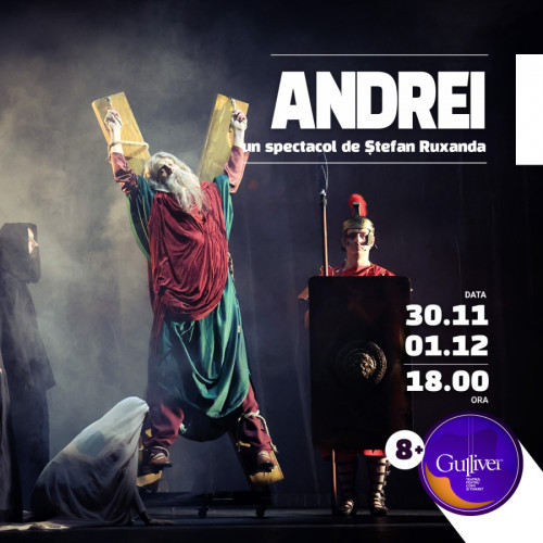 Spectacolul „Andrei” revine pe scena teatrului din Galați cu două reprezentații