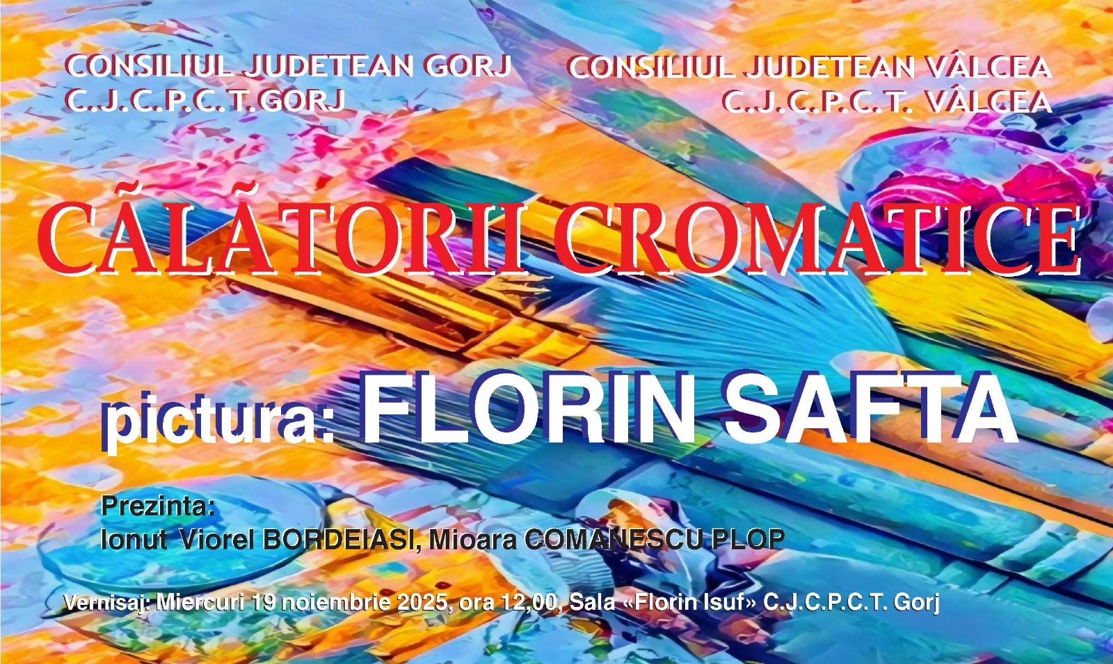 Cultura gorjeană sărbătorește lansarea unui fond și o expoziție de artă