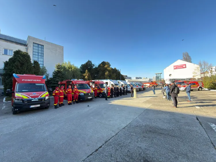 Ambulanțe noi livrate serviciilor de urgență din județul Cluj