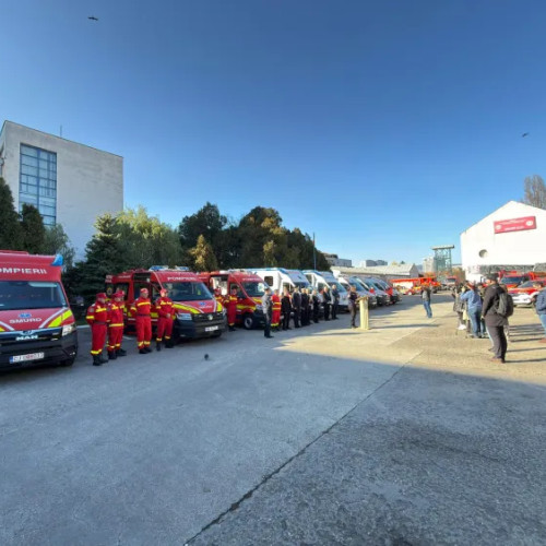 Ambulanțe noi livrate serviciilor de urgență din județul Cluj