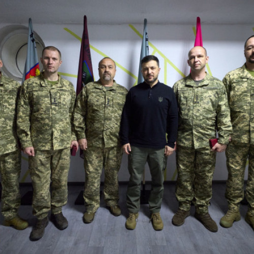 Zelenski vizitează militarii din regiunea Zaporojie, pe fondul tensiunilor de pe front