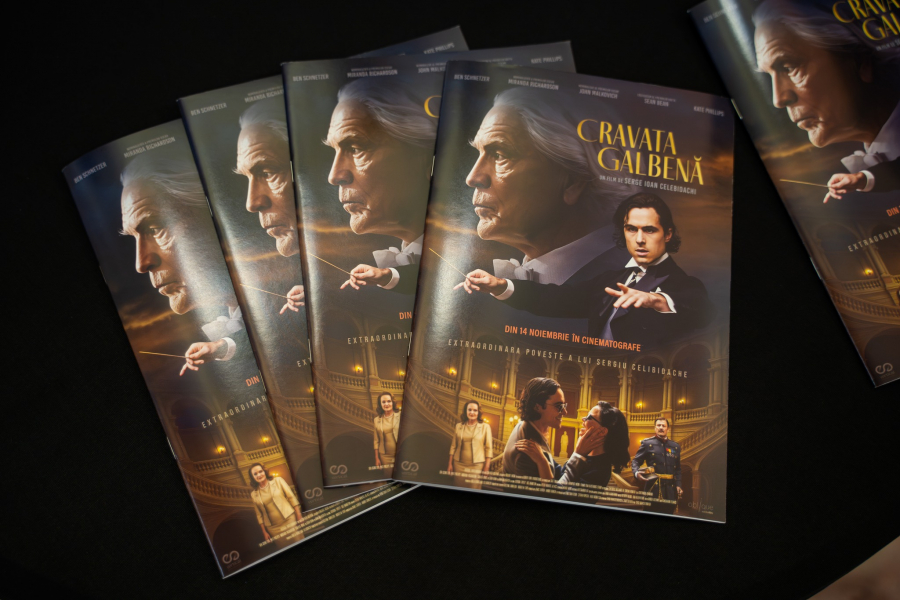 Filmul „Cravata galbenă” despre Sergiu Celibidache ajunge în cinematografele din România