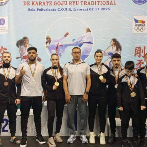Secția de karate din Buzău, performanță remarcabilă la Campionatul Național de Karate Goju Ryu